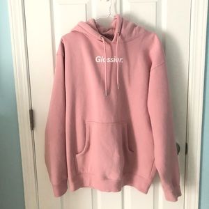 Glossier Pink Hoodie
